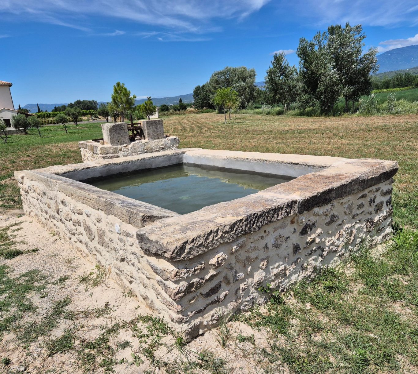 Rénovation Bassin en Pierre